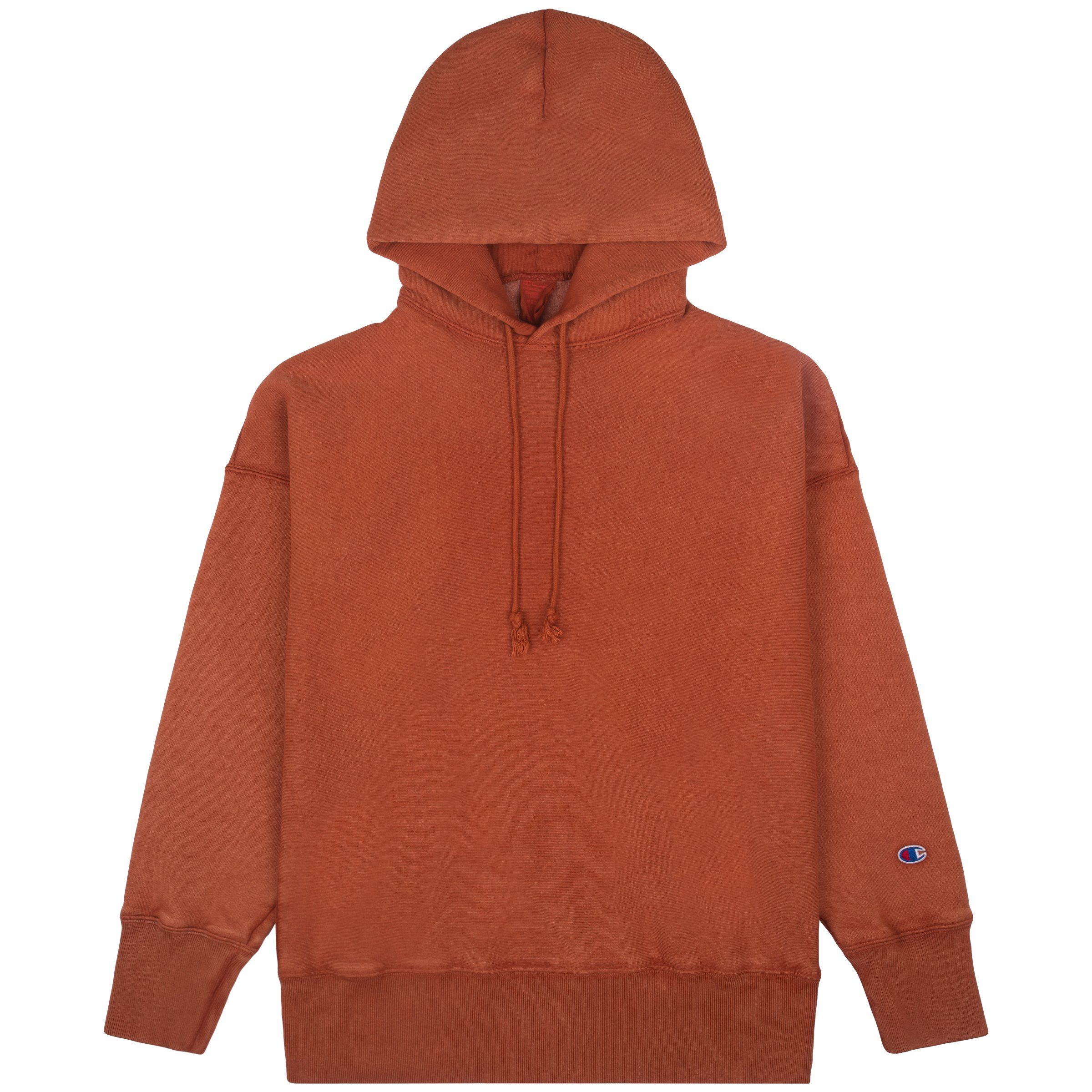 Champion hoodie top orange herren